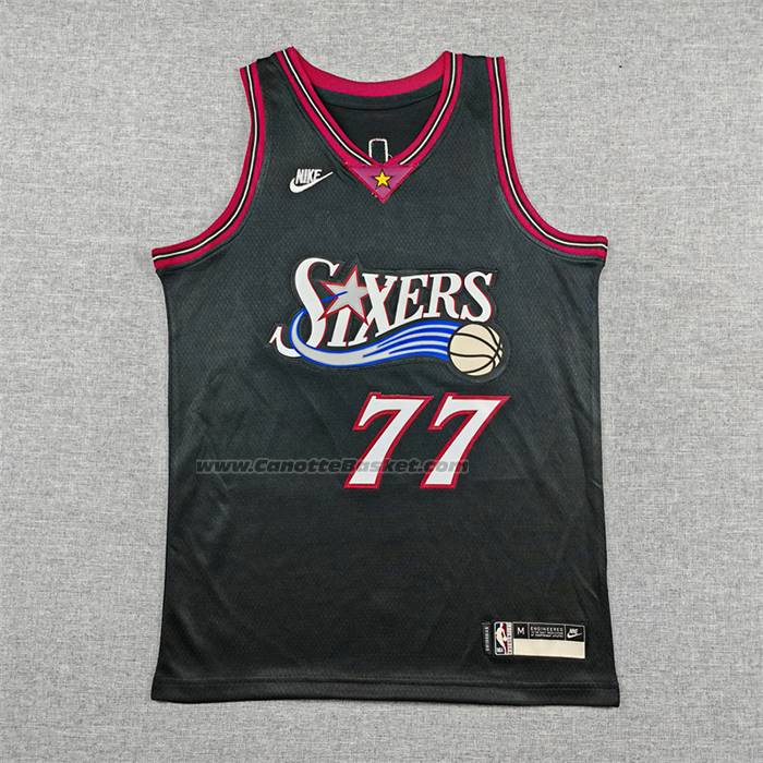 Maglia Bambino Philadelphia 76ers V.j. Edgecombe No 77 Classia 2025-26 Nego